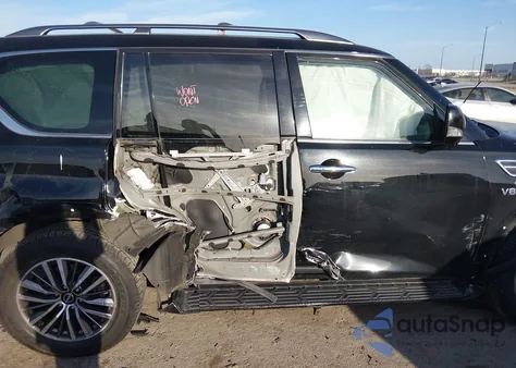 2022 Nissan Armada Sl 2Wd z USA, uszkodzony, nr VIN JN8AY2BA7N9391508